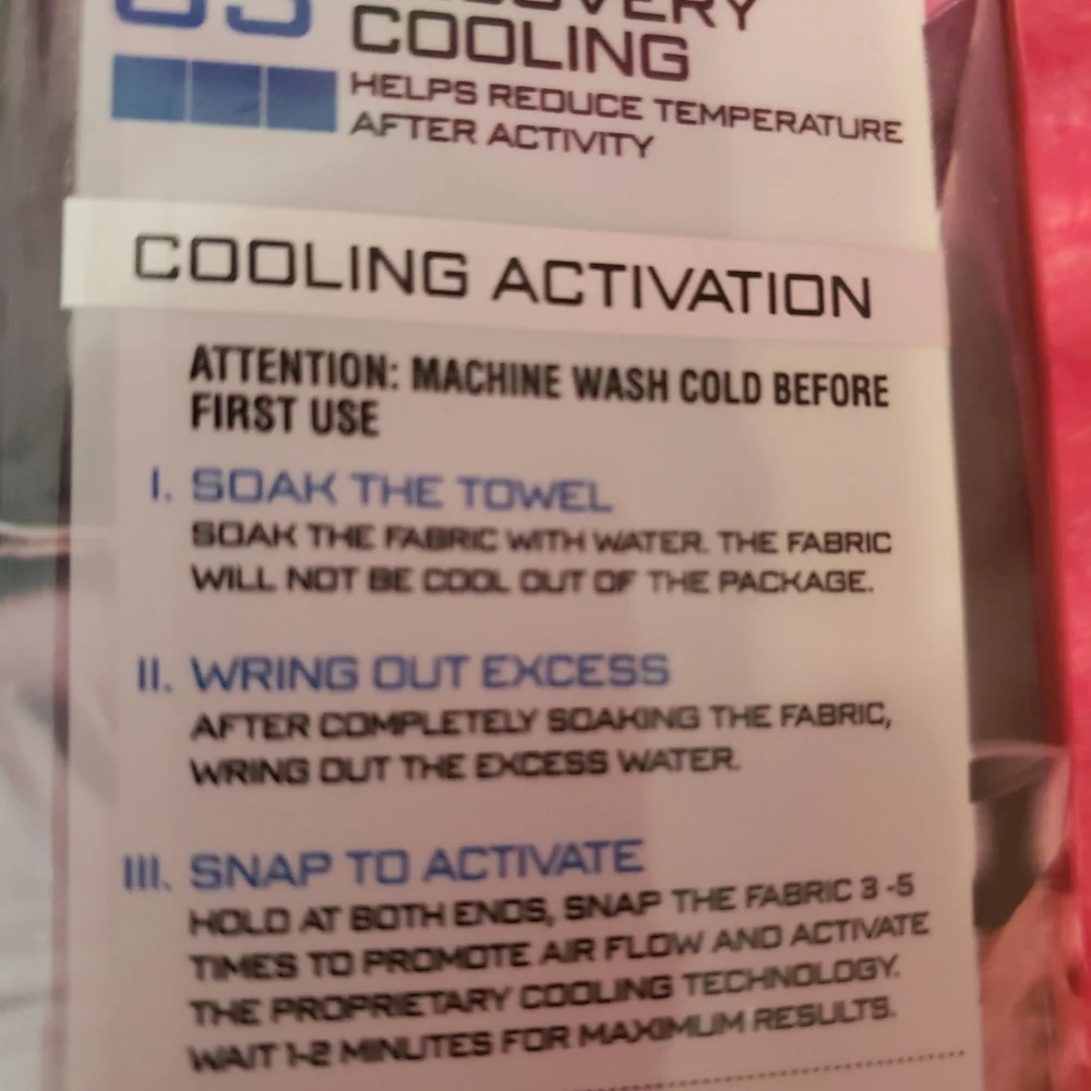 Mission ENDURACOOL Colling Towels  set of (2) - Picture 4 of 7
